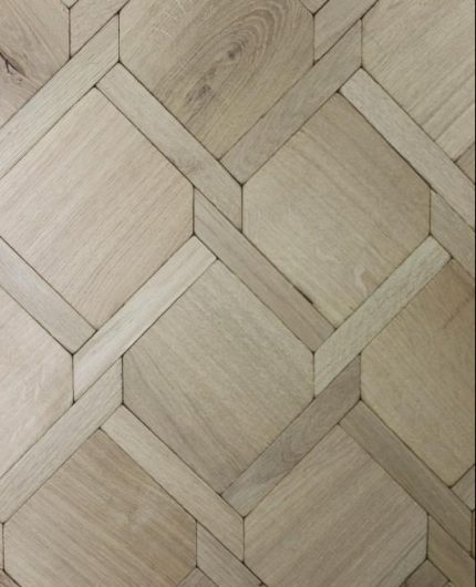 Mansion Weave Unfinish Tumbled Solid Oak Rustic